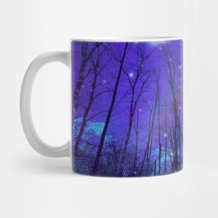 Forest at night Mug